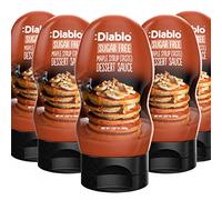Diablo Maple Syrup Dessert Sauce | Sugar Free | Gluten Free | Diabetic Friendly | Hamper Available - Perfect for Gifting | 390g