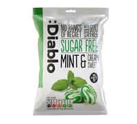 Diablo Mint & Cream Sweets 75g (Pack of 16)