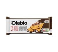 Diablo No Added Sugar Chocolate Cream Wafers, Nut & Soya Free, 150g, Pk 1