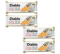Diablo No Added Sugar Coconut Cream Wafers, Nut & Soya Free, 150g, Pack 4