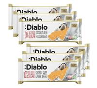 Diablo No Added Sugar Coconut Cream Wafers, Nut & Soya Free, 150g, Pack 6