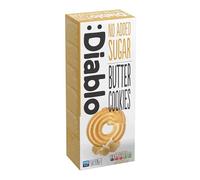 Diablo Butter Cookies |No Added Sugar| Sweetened with Maltitol |135g (Pack Of 1)