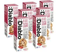 Diablo Chocolate Chip and Goji Berries Cookies |No Added Sugar| Sweetened with Maltitol | 135g (Pack Of 7)