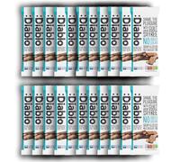 Diablo No Added Sugar Cream Filled Milk Chocolate Wafers - Low Sugar Snacks, Perfect for Guilt-Free Snacking & Special Occasions, Sweet Treats for All - 150g, Pack of 22