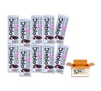 Diablo No Added Sugar Dark Chocolate with Hazelnuts Bars, 85g (Pack of 10) - Keto Friendly, Low Sugar Premium Cocoa Bars - Gluten-Free Healthy Snacks for Diabetics and Chocolate Lovers