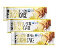 Diablo No Added Sugar Lemon Cake - Healthy Snacks Sweet Treat, Cakes and Desserts for All, Ideal for Snack Time, Tea & Party Treat, Halal & Kosher Approved - 200g (Pack of 3)