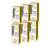 Diablo No Added Sugar Peanut Butter and Cream Cookies 100g (Pack Of 6)