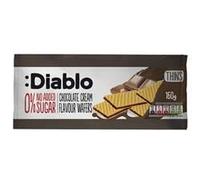 Diablo No Added Sugar Wafers Chocolate Cream 150gx26