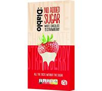 Diablo No Added Sugar White Chocolate with Strawberry, 3.58 kg, 40-Count
