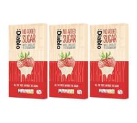 Diablo No Added Sugar White Chocolate with Strawberry - No Added Sugar Chocolate Bar Sweetened with Stevia, Gluten Free, Ideal for Any Occasion, Birthdays, Valentines, or Gift Hampers, 75g (Pack of 3)