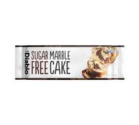 Diablo Sugar Free Cake - Marble Cake, Healthy Snack for All, Ideal for Fridge Snacks, Soft Dessert Loaf, or Anytime Treat, Moist Chocolate Vanilla Flavor - 400g Each (Pack of 1)