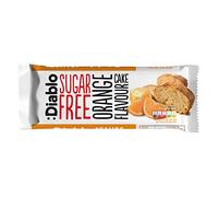 Diablo Orange Flavour Cake |Sugar Free | Sweetened with Maltitol | Diabetic Hamper Available - Perfect for Gifting | Halal & Kosher Approved | 1 Packet 200g (Pack Of 1)