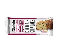 Diablo Chocolate Chip Cake |Sugar Free | Sweetened with Maltitol | Halal & Kosher Approved |1 Packet 200gr (Pack of 1)