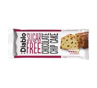 Diablo Sugar Free Chocolate Chip Cake - Healthy Snacks Sweet Treat, Cakes & Desserts for All, Ideal for Snack Time, Tea & Party Treat, Halal & Kosher Approved - 200g (Pack of 8)