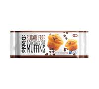 Diablo Sugar Free Chocolate Chip Muffins - Sugar Free Cakes for All, Sweet Treats Sweetened with Maltitol, 270g (Pack of 12)