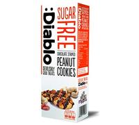 Sugar-free cookies Diablo Sugar Free Chocolate Striped Peanuts, 150 g (with maltitol)