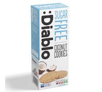 Diablo Sugar Free Cookies, Coconut - Low Sugar Snacks, Cookies Biscuits for All, Sweetened with Maltitol, Ideal for Gifting, Festive Hampers, Holiday Events & Special Occasions - 150g Pack of 1