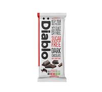 Diablo Sugar-Free Dark Chocolate Bar, Maltitol Sweetened, 6 x 85g