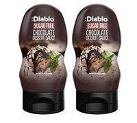 Diablo Sugar Free Dessert Sauce - Gluten-Free Syrup, Drizzle Sweetener, Keto Friendly Flavoring Topping, Perfect for Gifting, No Added Sugar - Chocolate, 360g, 12.70oz - 2 Packs