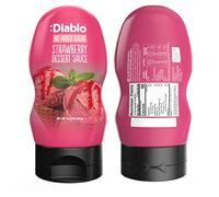 Diablo Sugar Free Dessert Sauce - Gluten-Free Syrup, Drizzle Sweetener, Keto Friendly Flavoring Topping, Perfect for Gifting, No Added Sugar - Strawberry, 355g 12.52oz - 2 Packs