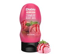 Diablo Sugar Free Dessert Sauce - Gluten-Free Syrup, Drizzle Sweetener, Keto Friendly Flavoring Topping, Perfect for Gifting, No Added Sugar - Strawberry, 355g 12.52oz - 1 Pack