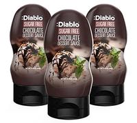 Diablo Sugar Free Dessert Sauce - Gluten-Free Syrup, Drizzle Sweetener, Keto Friendly Flavoring Topping, Perfect for Gifting, No Added Sugar - Chocolate, 360g, 12.70oz - 3 Packs