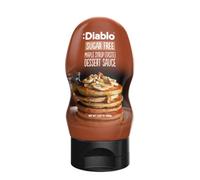 Diablo Sugar Free Dessert Sauce - Gluten-Free Syrup, Drizzle Sweetener, Keto Friendly Flavoring Topping, Perfect for Gifting, No Added Sugar - Maple Syrup, 390g, 13.67oz - 10 Pack