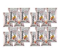 Diablo Sugar-Free Fruit Flavoured Toffee - Sugar-Free Candy Sweetened with Maltitol, Guilt-Free Treats for All Occasions, Ideal for Gift Boxes, Mother’s Day & Father’s Day - 75g, Pack of 16