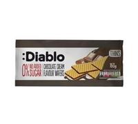 Diablo No Added Sugar Chocolate Cream Wafers - Nut-Free & Soya-Free Thin Wafers, Perfect for Guilt-Free Snacking & Special Occasions, Sweet Treats for All - 150g