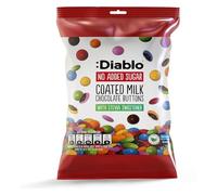 Diablo Sugar Free No Added Sugar Chocolate Buttons 40gx24