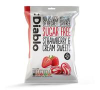 Diablo Sugar Free Strawberry & Cream Sweets Bag 75g