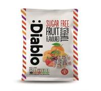 Diablo Sugar Free Fruit Flovoured Toffees 75g Gluten Free Only 12 Calories Per Sweet Lot of 4, DL89