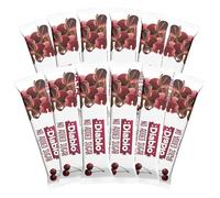 Diablo Yoghurt & Muesli Bar - No Added Sugar Healthy Snacks & Breakfast Bar Sweetened with Maltitol, Low Sugar Snacks Food, Great for Gifting, Work, School, or Travel - Cherry, 30g Each (Pack of 12)