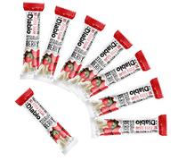 Diablo Yoghurt & Muesli Bar - No Added Sugar Healthy Snacks Breakfast Bar Sweetened with Maltitol, Low Sugar Snacks Food, Great for Gifting, Work, School, or Travel - Strawberry, 30g Each (Pack of 8)