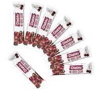 Diablo Yoghurt & Muesli Bar - No Added Sugar Healthy Snacks & Breakfast Bar Sweetened with Maltitol, Low Sugar Snacks Food, Great for Gifting, Work, School, or Travel - Cherry, 30g Each (Pack of 8)