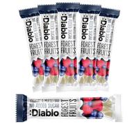 Diablo Yoghurt & Muesli Bar - No Added Sugar Healthy Snacks Breakfast Bar Sweetened with Maltitol, Low Sugar Snacks Food Great for Gifting, Work, School, Travel - Forest Fruits, 30g Each (Pack of 6)