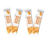 Diablo Yoghurt & Muesli Bar - No Added Sugar Healthy Snacks & Breakfast Bar Sweetened with Maltitol, Low Sugar Snacks Food, Great for Gifting, Work, School, or Travel - Apricot, 30g Each (Pack of 4)