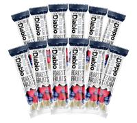 Diablo Yoghurt & Muesli Bar - No Added Sugar Healthy Snacks Breakfast Bar Sweetened with Maltitol, Low Sugar Snacks Food, Great for Gifting, Work, Travel - Forest Fruits, 30g Each (Pack of 32)