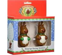 Diabolical DP0675 Racing Reindeers, Secret Santa Gifts for Him, Xmas Gifts for Women, Funny Stocking Fillers, Wind Up Toys for Kids, Funny Gifts, Novelty Gifts for Women
