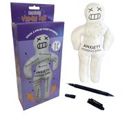 Diabolical DP0903 Anxiety Voodoo Doll - Secret Santa Gifts for Work Colleagues, Gift for Someone Going Through a Hard Time, Mindfulness Present for Women, Mental Health Gifts for Men, You Got This