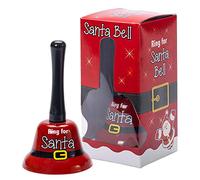Diabolical DP0972 Ring for Santa Bell, Hand Bell, Funny Secret Santa Gifts for Women, Funny Christmas Decorations, Novelty, Funny Christmas Secret Santa Gifts for Men