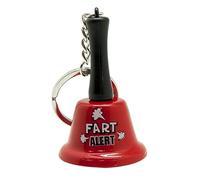Diabolical DP0998 Fart Alert Keychain Bell - Funny Stocking Fillers for Men, Farting Gifts, Funny Secret Santa Gifts for Men Under 10 Pounds, Prank Gifts for Dads