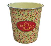 Diabolical DP1297 Fuck it Bucket - Waste Paper Bin, Funny Gift for Women & Men, Small Bedroom Bin, Work From Home Accessory, University Gift for Coworkers