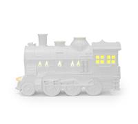 Diabolical DP1368-71 Steam Train Aromatherapy Diffuser - Essential Oils for Diffusers, Humidifier for Bedroom, Electric Diffusers for Home, for Men Who Have Everything (White)