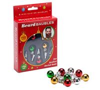 Diabolical Gifts DP0951 Beard Baubles, Multi, 1PACK - Funny Secret Santa Gifts for Men