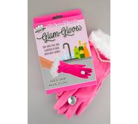 Diabolical Gifts Pink & Pearly Washing Up Gloves Multi