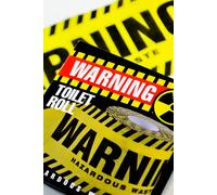 Diabolical Gifts Warning Loo Roll Multi One Size