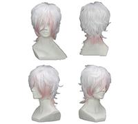 Diabolik Lovers Sakamaki Subaru Cosplay wig Heat Resistance Synthetic Short Hair +Wig Cap