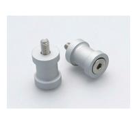 Paddock Stand Bobbins for Yamaha YZF-R1 SP 2006 M6 Silver R&G