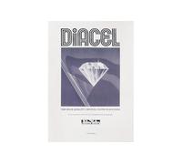 Diacel Film Acetate Sheets, Clear, A2, 250 Microns, 25 Sheets, for Use with Specialised Markers, Film Colours and Chinagraph, Crystal Clear Film